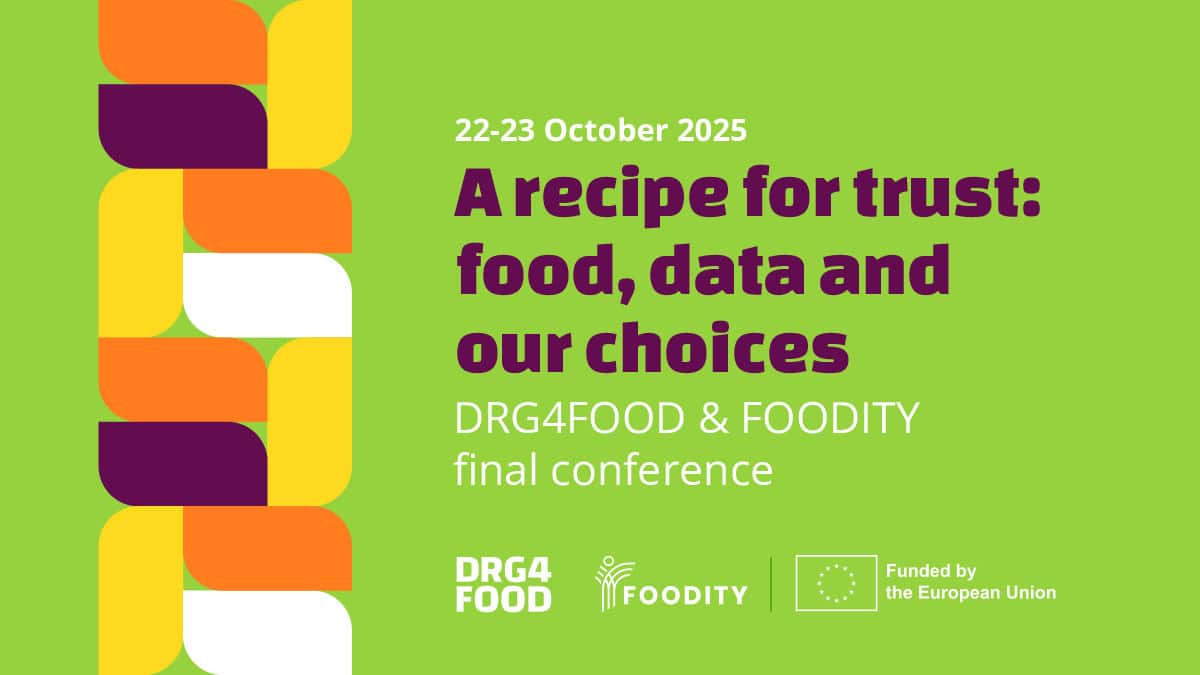 DRG4FOOD Foodity Final Conference